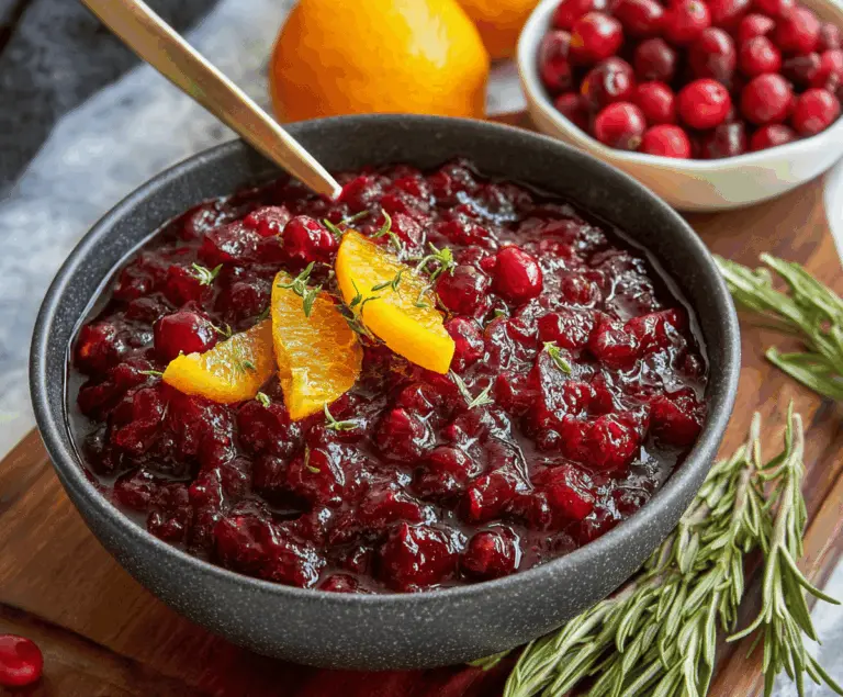 Cranberry Orange Sauce