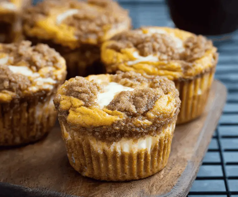 Keto Pumpkin Cheesecake Muffins