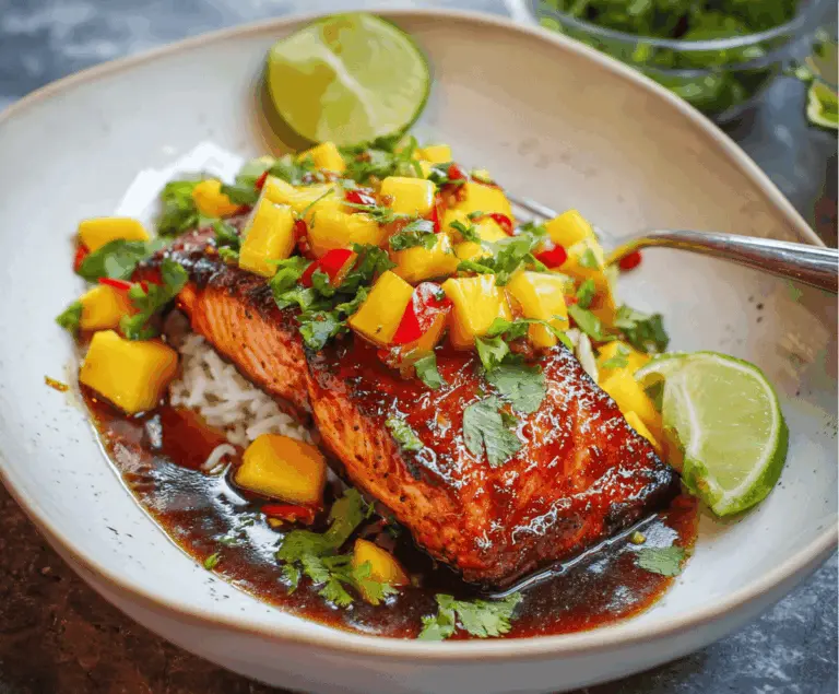 Mango Teriyaki Salmon