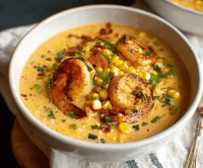 New Orleans Shrimp and Corn Bisque