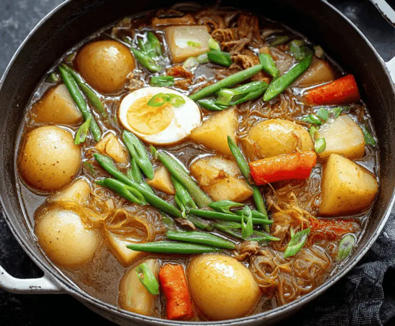 One Pot Japanese Nikujaga