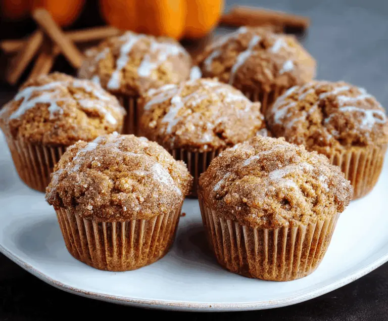 Pumpkin Cinnamon Muffins
