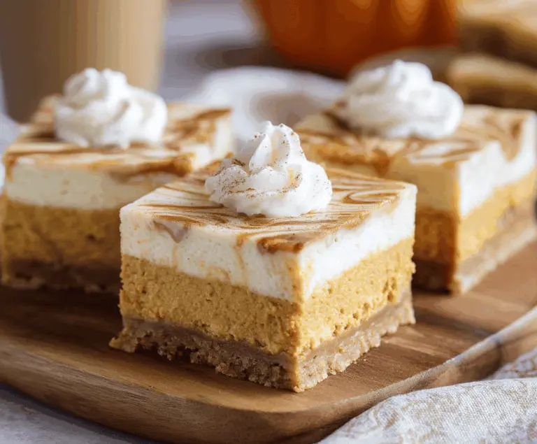Pumpkin Pie Cheesecake Bars