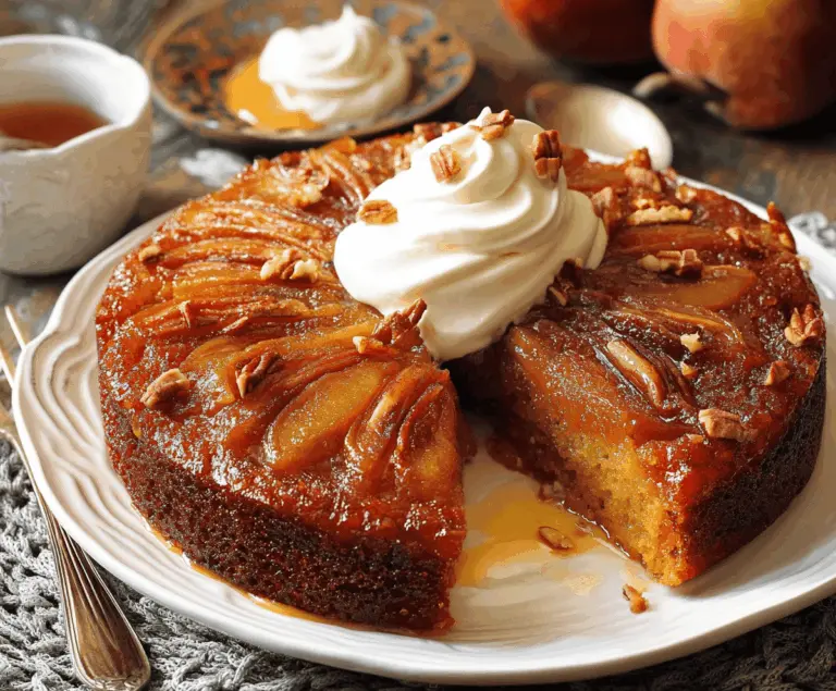 Pumpkin Upside Down Cake