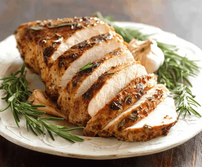 Rosemary Garlic Turkey Breast