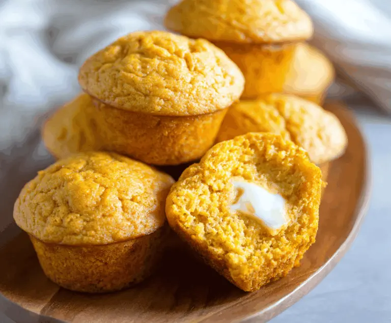 Sweet Potato Cornbread Muffins