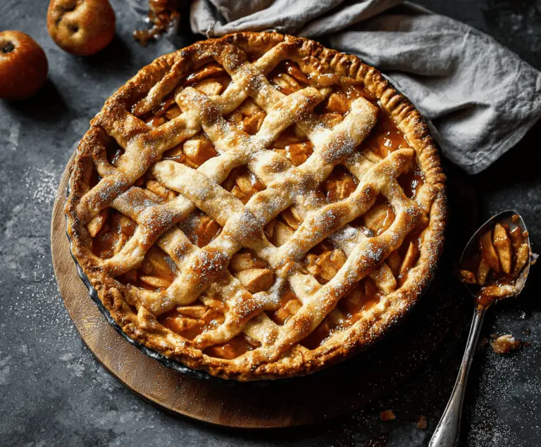 Toffee Apple Pie
