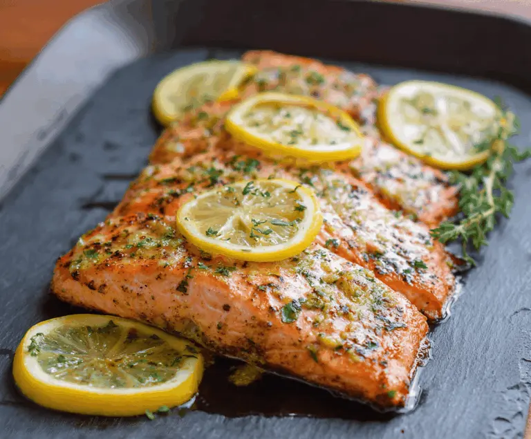 Zesty Lemon Dijon Salmon