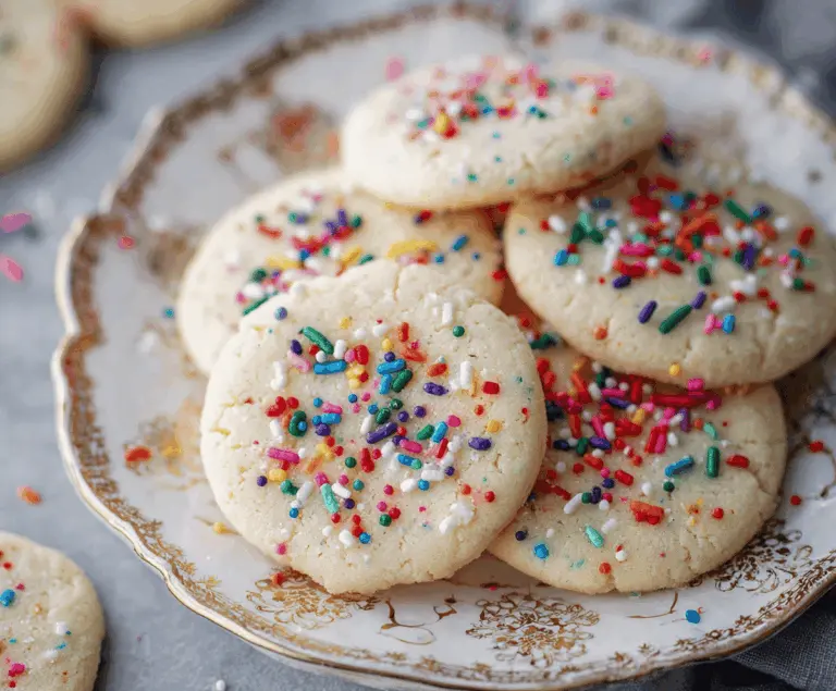 3-Ingredient Sugar Cookies