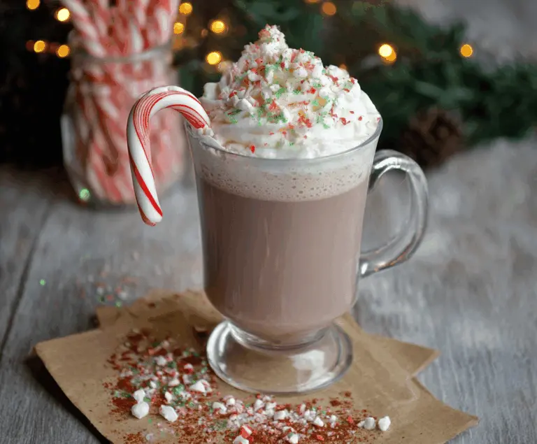 Candy Cane Hot Chocolate