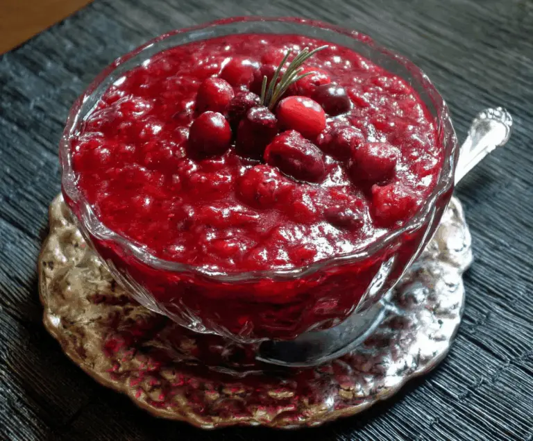 Cranberry Jezebel Sauce