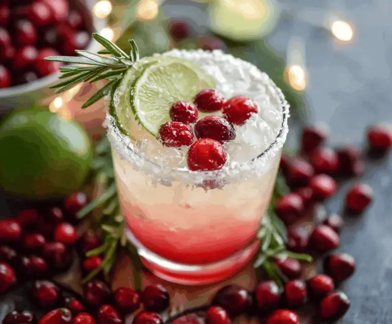 Mistletoe Margarita