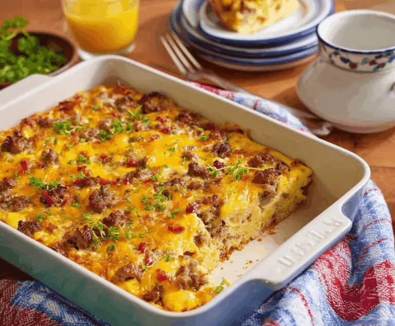 Pioneer Woman Sausage Breakfast Casserole