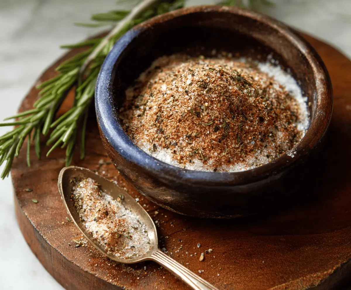 Delicious Simple Turkey Rub seasoning for flavorful poultry dishes