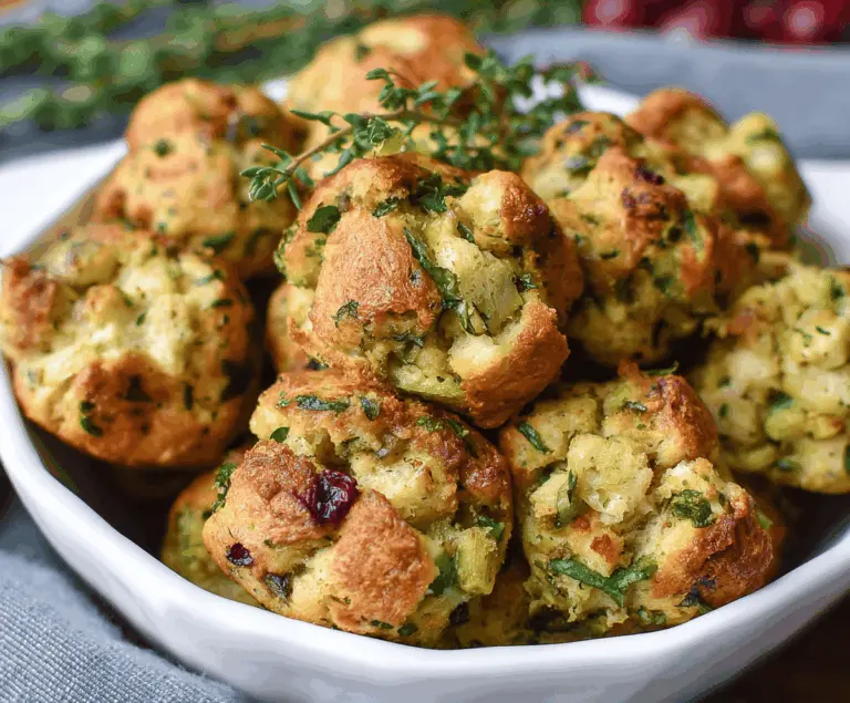 Turkey Stuffing Balls