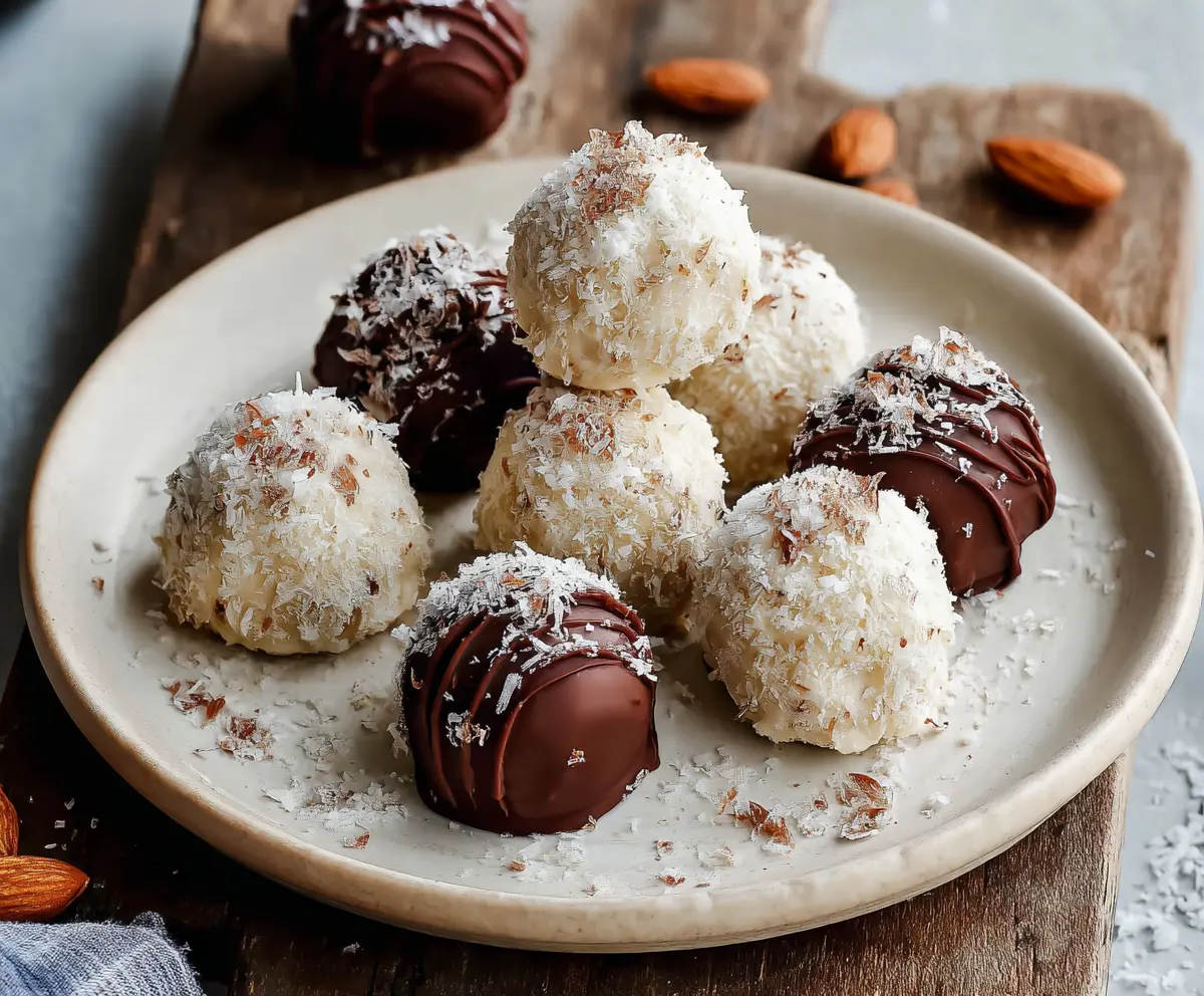 Delicious Cottage Cheese Truffles with a creamy texture and fresh herbs, perfect for healthy snacking.