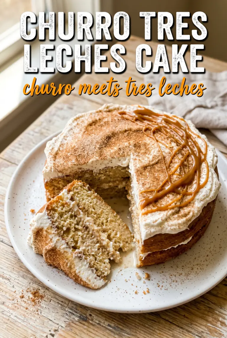Churro Tres Leches Cake