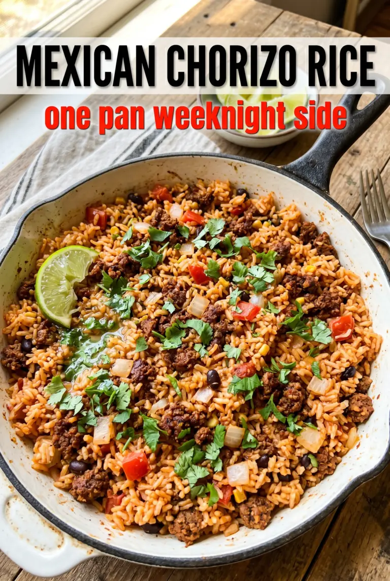 Mexican Chorizo Rice