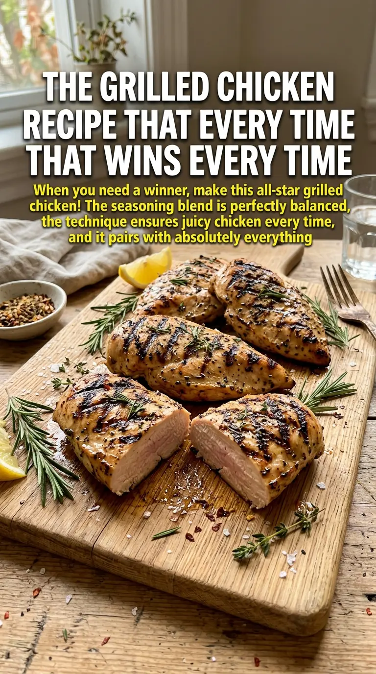 All-Star Grilled Chicken savory grilled chicken