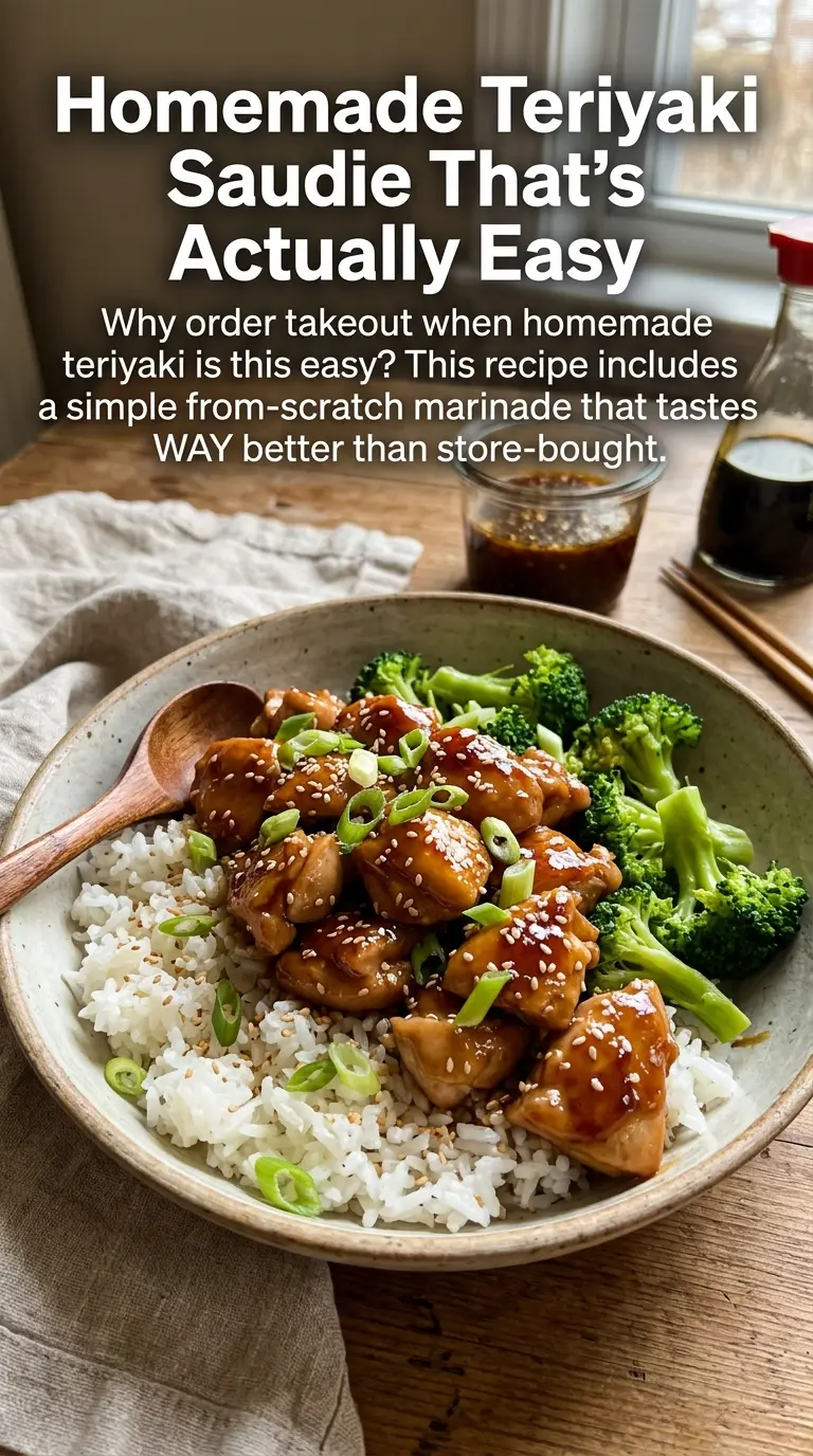 Easy Chicken Teriyaki with Marinade glossy chicken caramelized glaze
