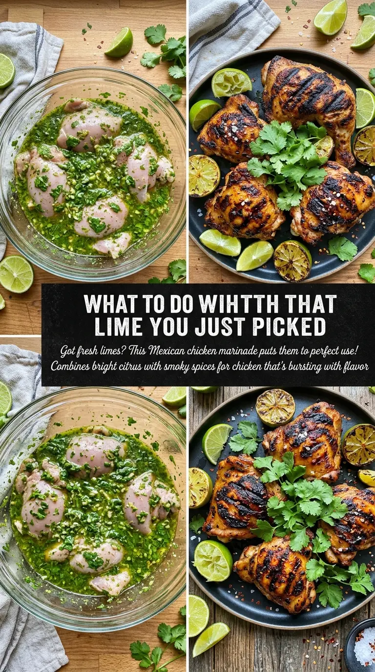 Mexican Chicken Marinade citrus-chili grilled