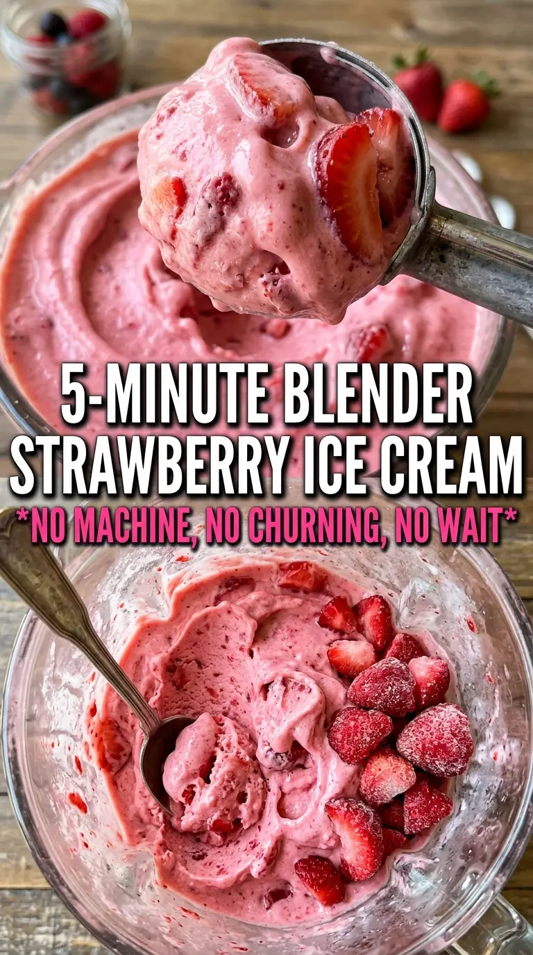 Scoop of homemade ice cream in a bowl