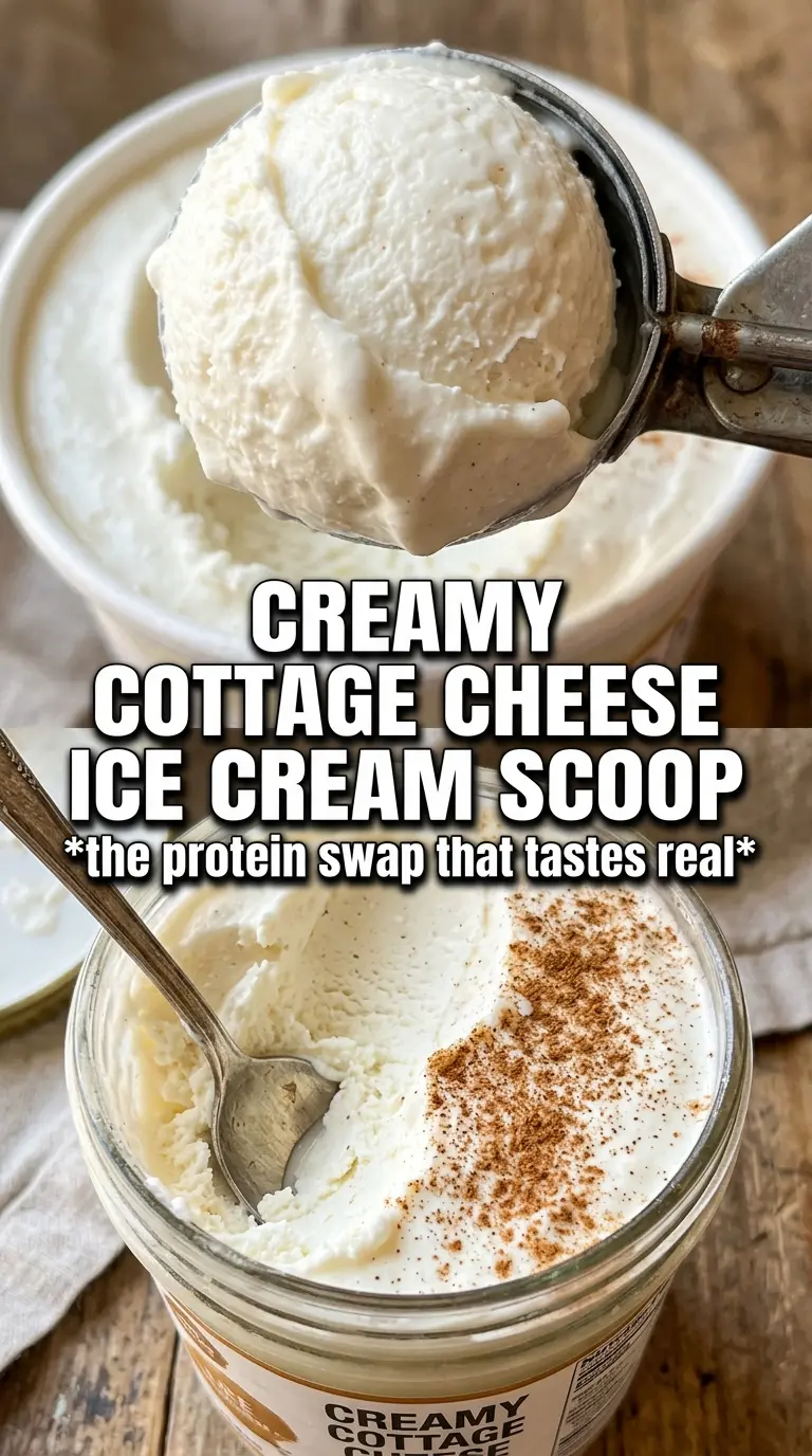 Cottage Cheese Ice Cream creamy vanilla