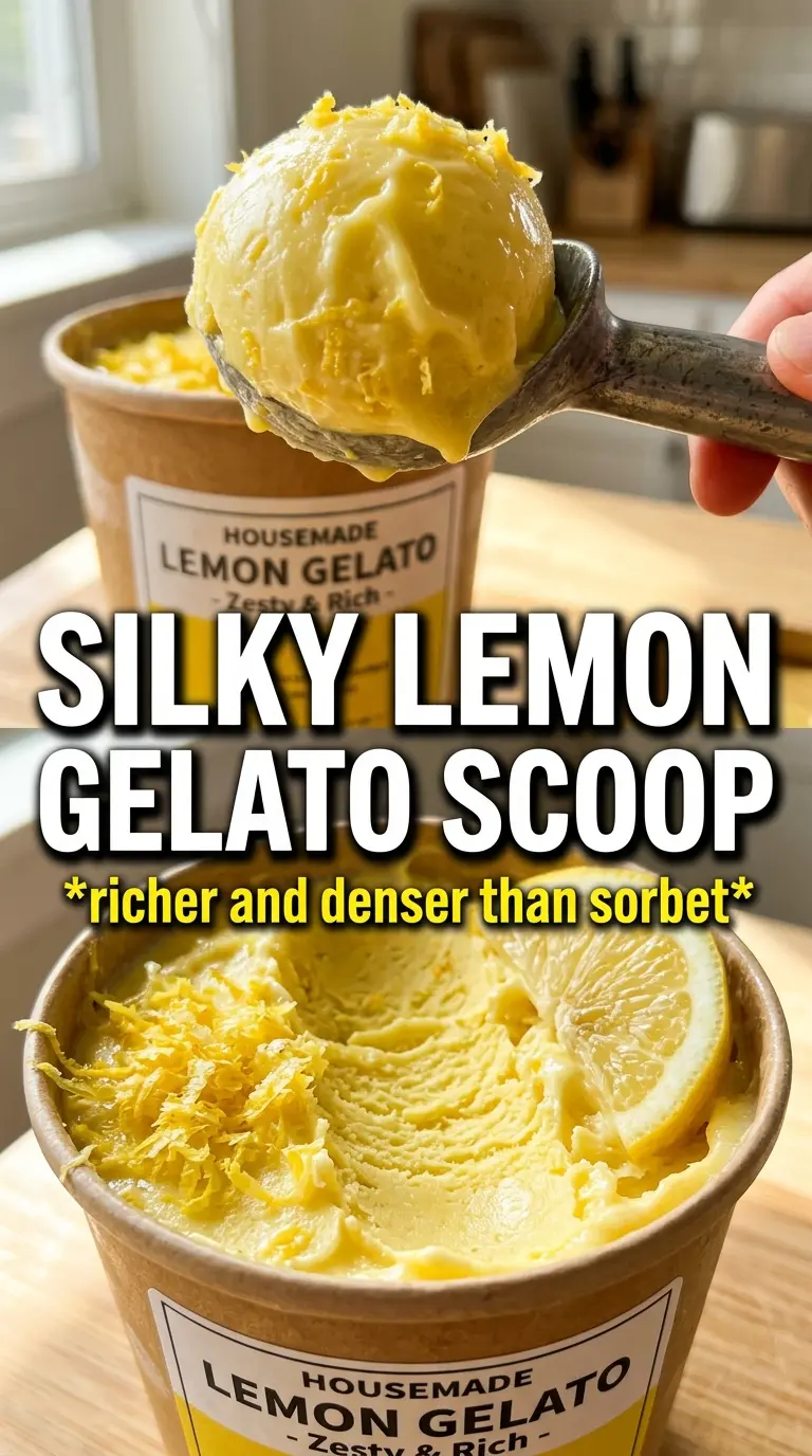 Scoop of homemade ice cream in a bowl