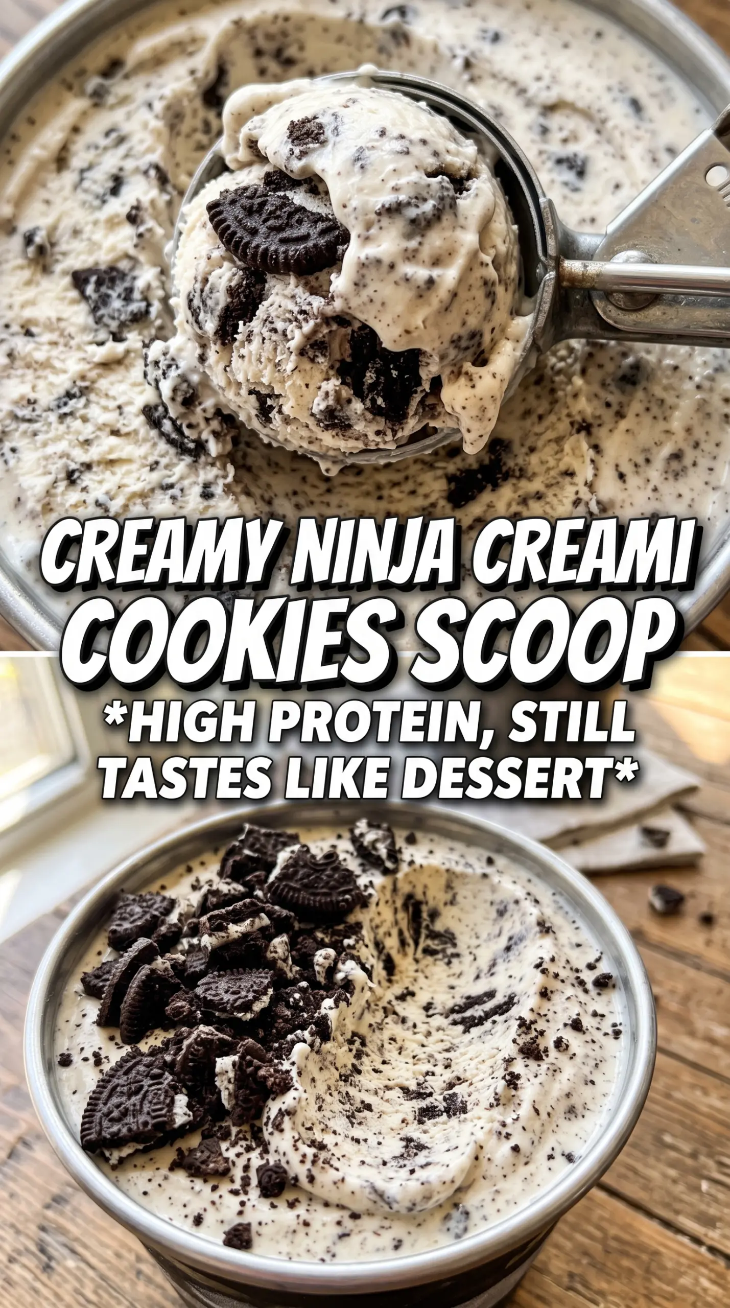 Scoop of homemade ice cream in a bowl