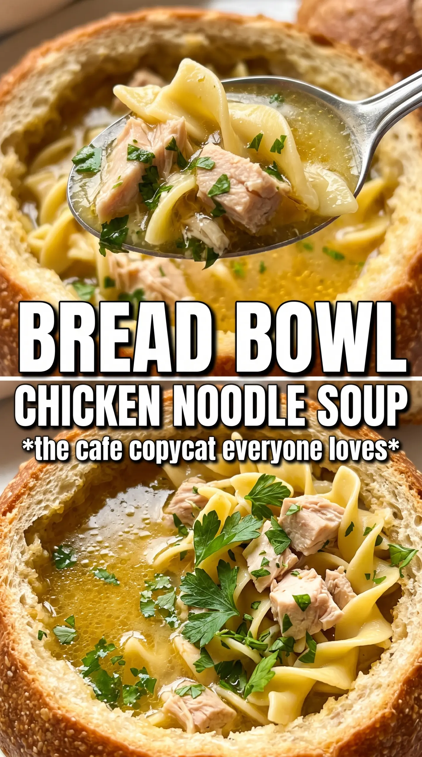 Prepared recipe ready to serve