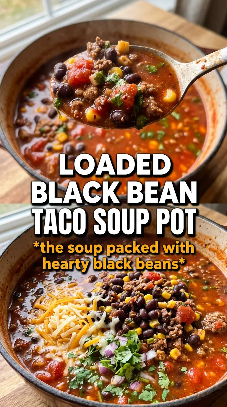 Taco Soup With Black Beans bold Tex-Mex soup black beans
